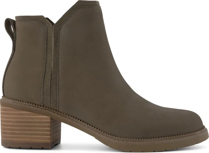 Hailey Water Resistant Leather Bootie - Image 3