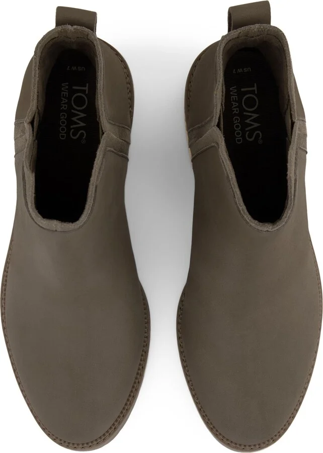 Hailey Water Resistant Leather Bootie - Image 4