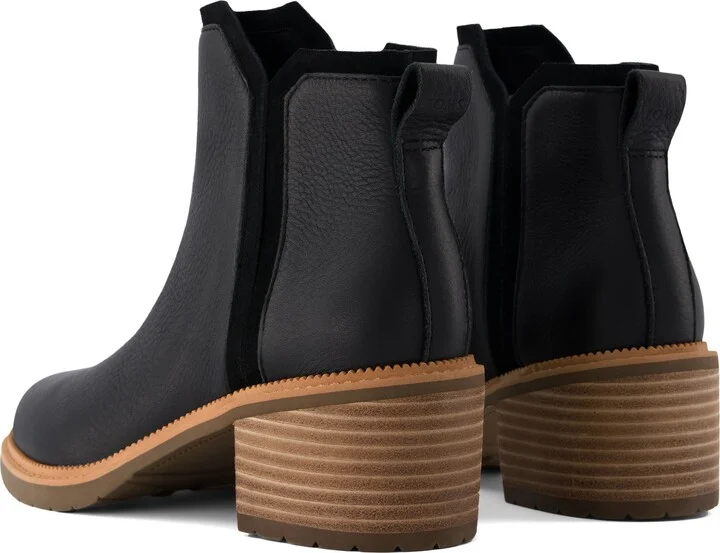 Hailey Water Resistant Leather Bootie - Image 8