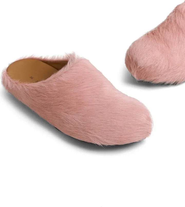 Hair Calfskin Mules - Image 5