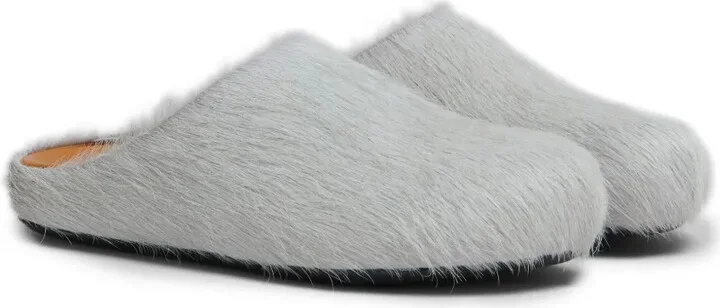 Hair Calfskin Mules - Image 2