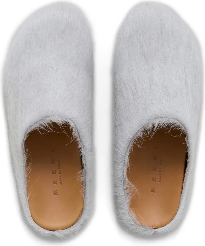 Hair Calfskin Mules - Image 4