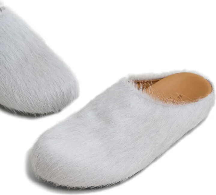 Hair Calfskin Mules - Image 5