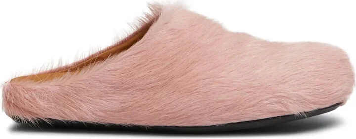 Hair Calfskin Mules