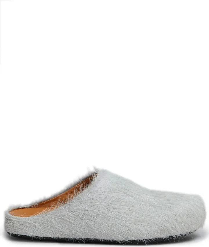 Hair Calfskin Mules