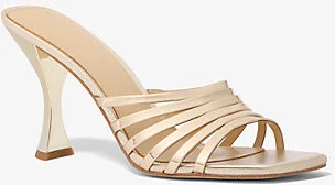 Haisley Metallic Leather Sandal