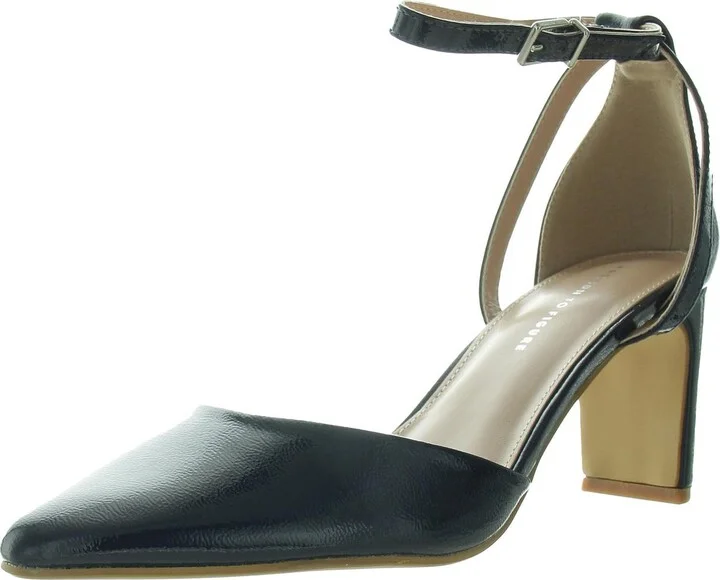 HAISLEY Womens Strappy Manmade Block Heels