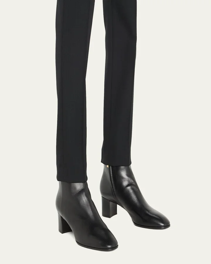Halfrida Napa Zip Ankle Booties - Image 8