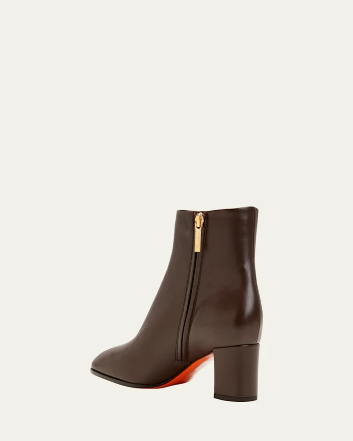 Halfrida Napa Zip Ankle Booties - Image 5