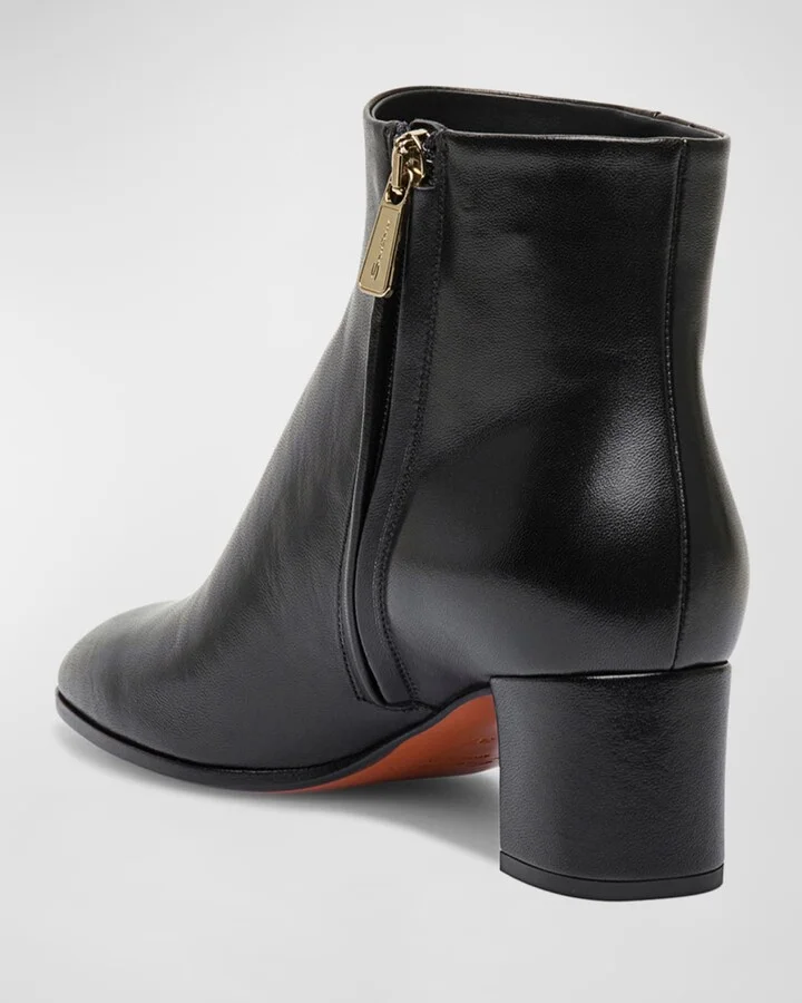 Halfrida Napa Zip Ankle Booties - Image 2