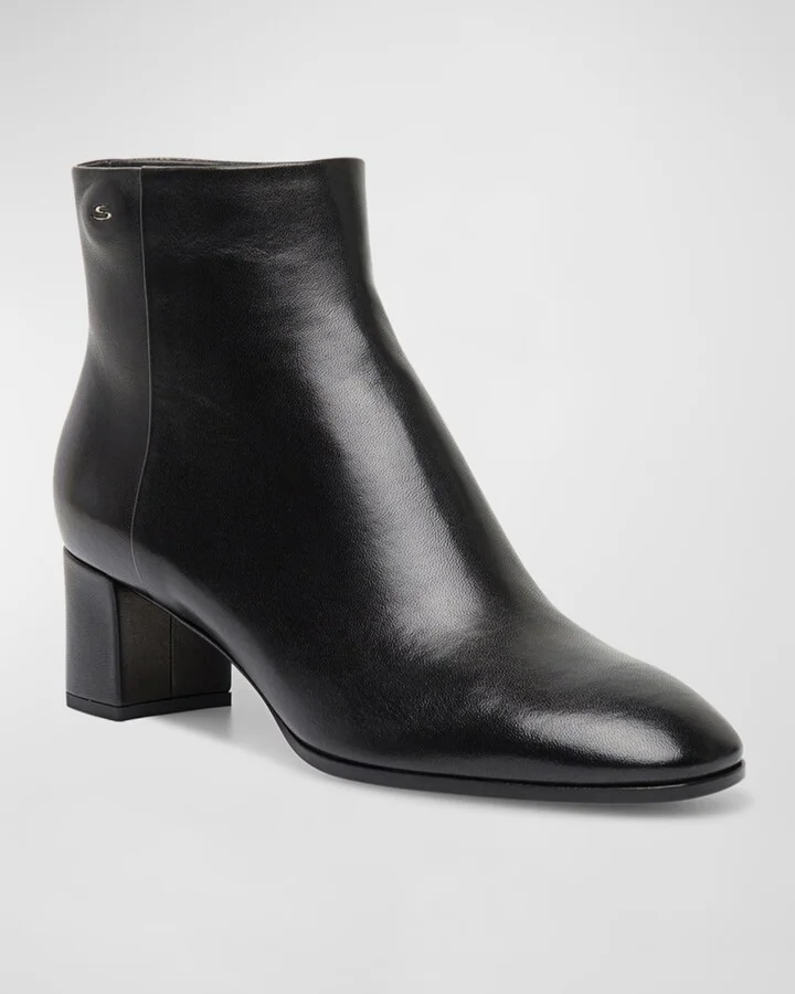Halfrida Napa Zip Ankle Booties - Image 3