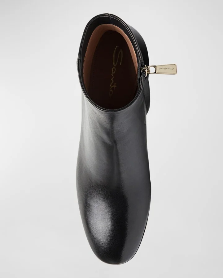 Halfrida Napa Zip Ankle Booties - Image 4