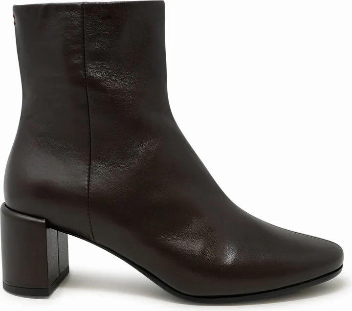 Halmanera Beta16 Brown Leather Baron Ankle Boots