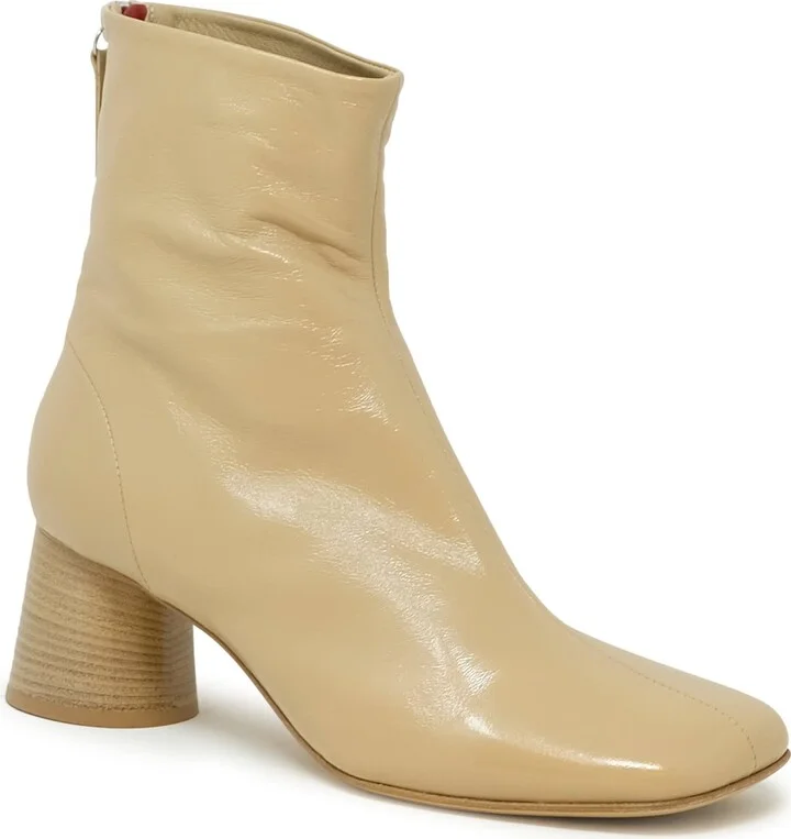 Halmanera Leather Glaze Ankle Boots - Image 2