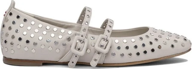 Halmanera Studded Ballerina Flats