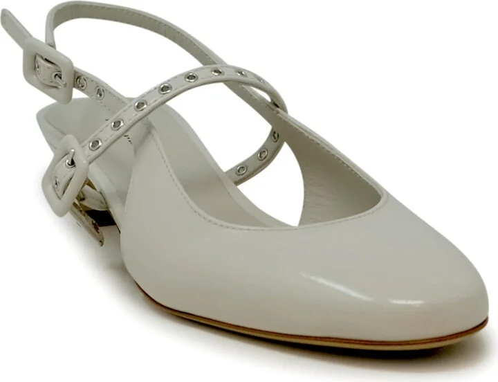 Halmanera Tofu Patent Leather Glaze Sandals - Image 2