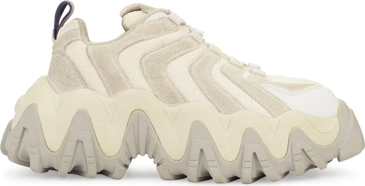 Halo Suede White Sneakers