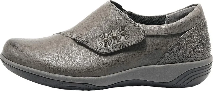 Halsa Footwear Anna Women's Shoes Dark Grey : 9 W, Leather - Image 4