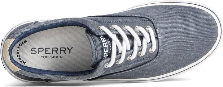 Halyard Saltwashed Low Top Sneaker - Wide Width Available - Image 4