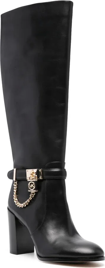 Hamilton 100mm leather boots - Image 2