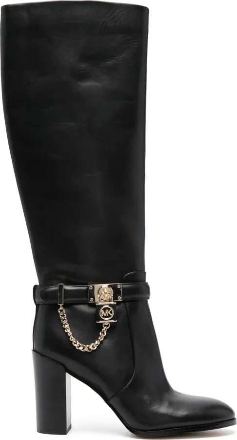 Hamilton 100mm leather boots