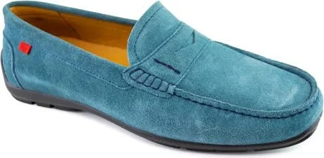 Hamilton Place Leather Penny Driver Loafer