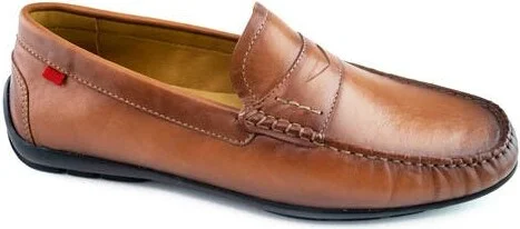 Hamilton Place Leather Penny Driver Loafer