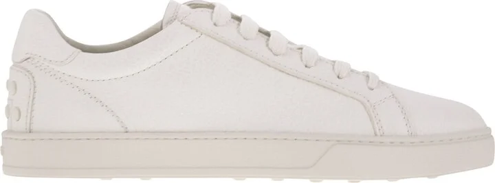 Hammered Leather Trainers