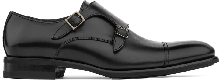 Hammill Cap Toe Double Monk Strap Shoe - Image 8