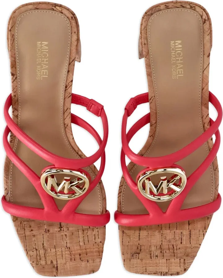 Hampton logo-plaque sandals - Image 4