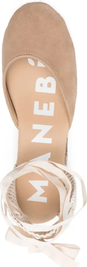 Hamptons 75mm wedge espadrilles - Image 4