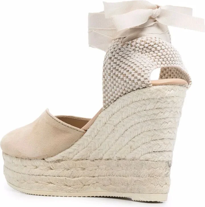 Hamptons lace-up wedge espadrilles - Image 3