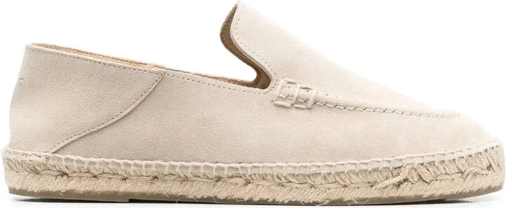 Hamptons leather espadrilles