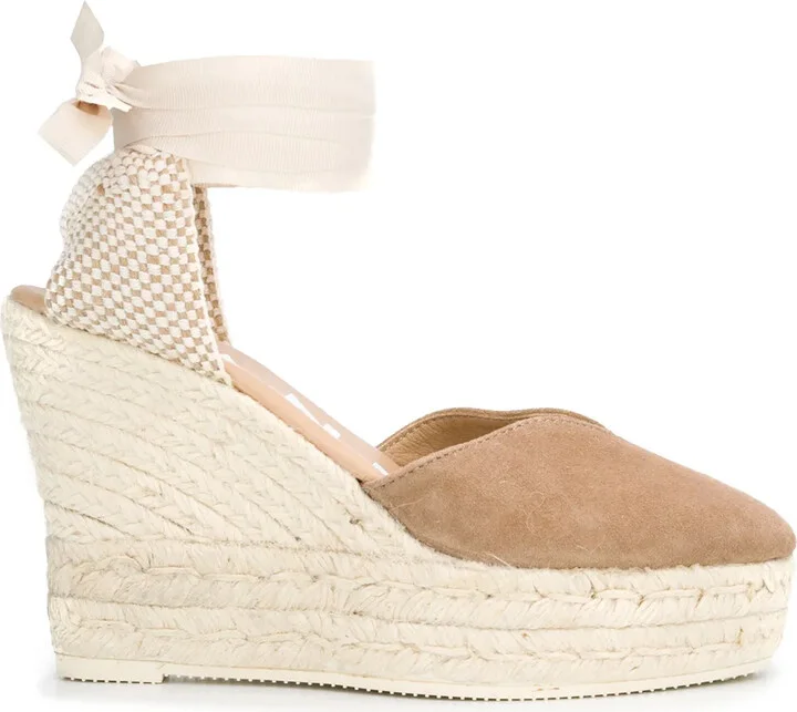 Hamptons wedge espadrilles