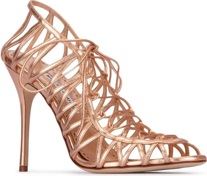Hamza Strappy Open Toe Sandals - Image 2