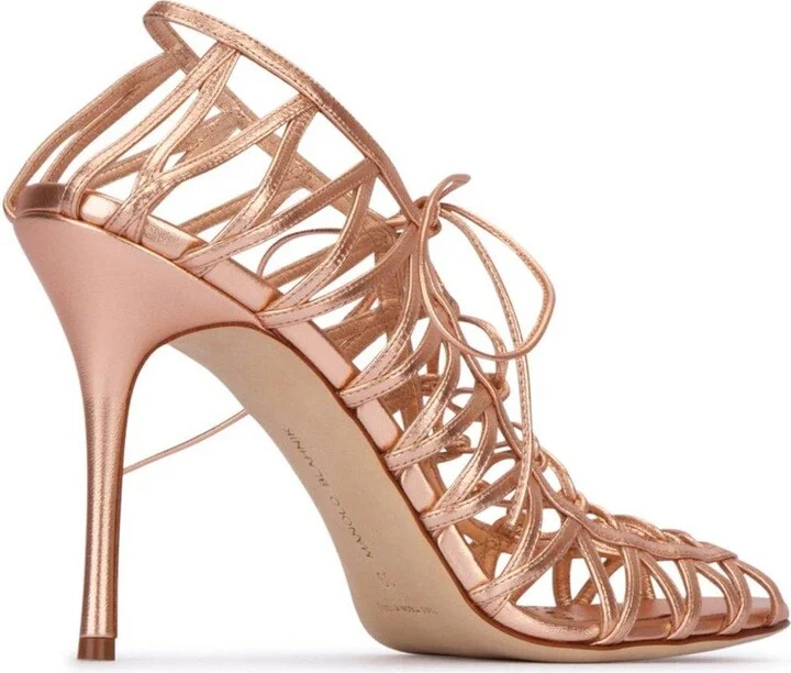 Hamza Strappy Open Toe Sandals - Image 3