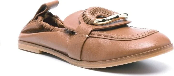 Hana Leather Loafers - Image 2
