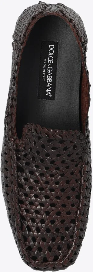 Hand-Woven Calf Leather Loafers - Image 3
