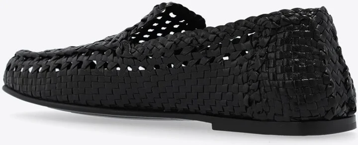 Hand-Woven Calf Leather Loafers - Image 2