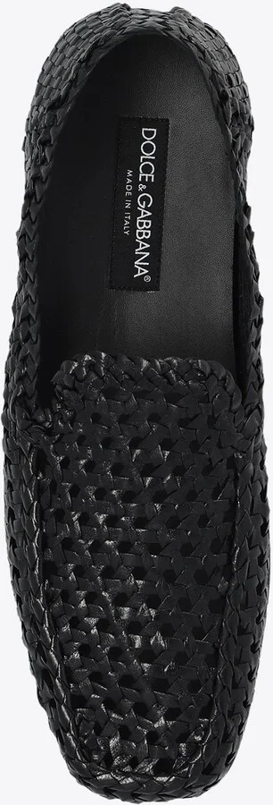 Hand-Woven Calf Leather Loafers - Image 3