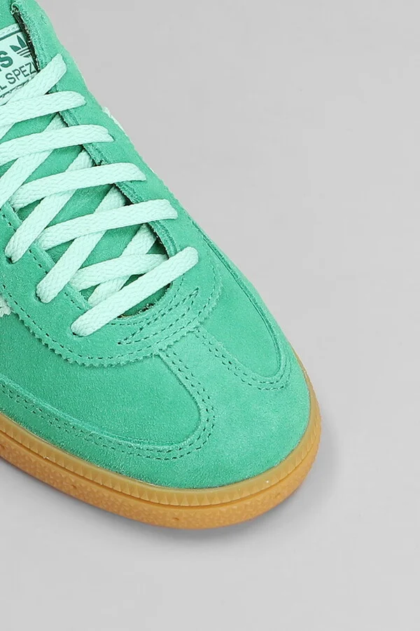 Handball Spezial Sneakers In Green Suede - Image 5