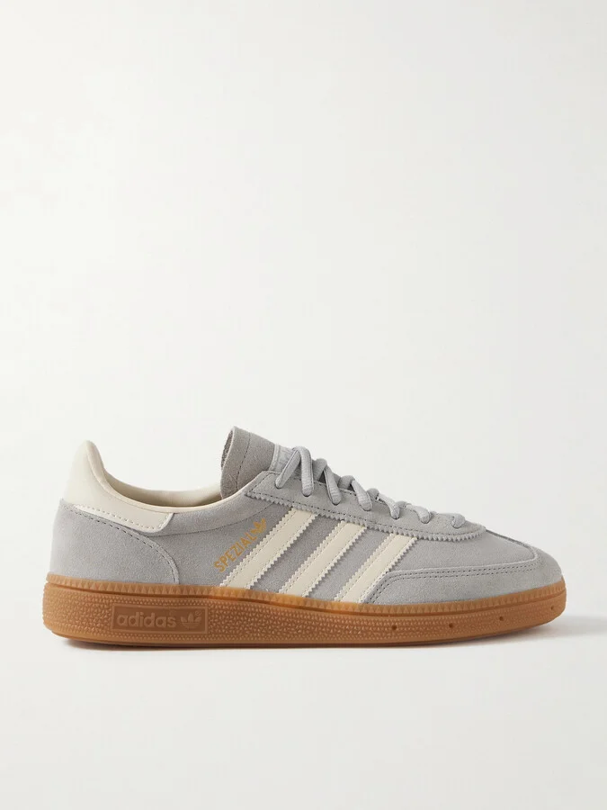 Handball Spezial Suede and Leather Sneakers