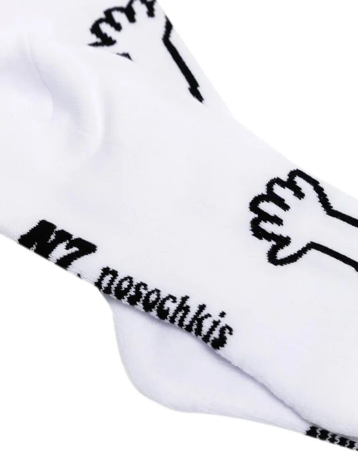 Hands-print three-pack socks - Image 2
