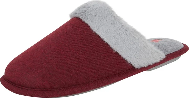 Hanes womens Superior Comfort Cotton on Scuff With Memory Foam and Anti-skid Sole Slipper