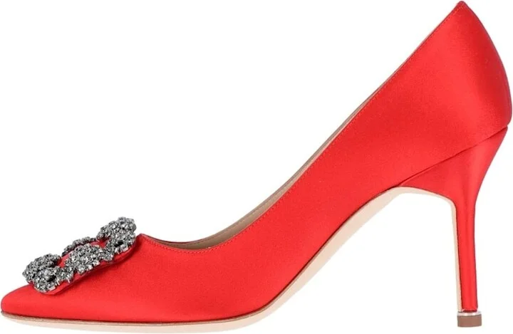 Hangisi 090 Satin Pumps - Image 3
