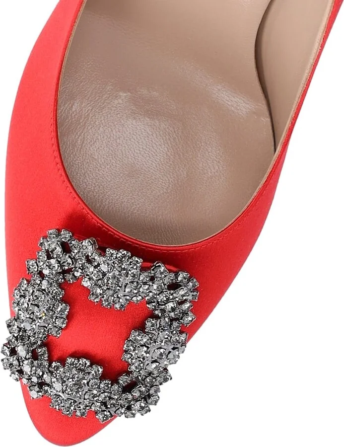 Hangisi 090 Satin Pumps - Image 4