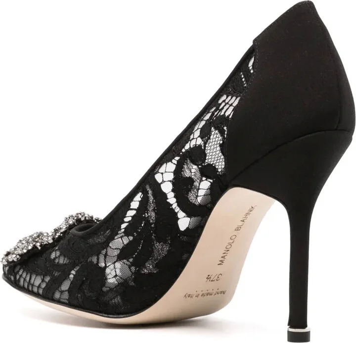 Hangisi 102mm lace pumps - Image 3