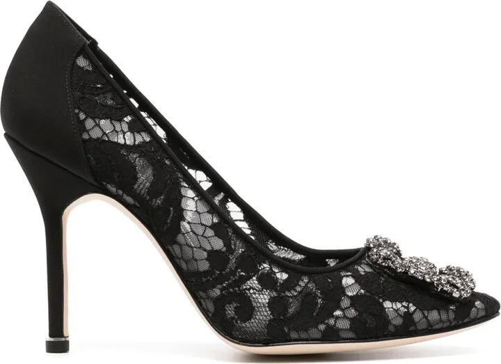 Hangisi 102mm lace pumps