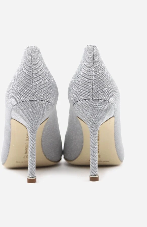 Hangisi 105 Glitter Crystal Buckle Pumps - Image 2