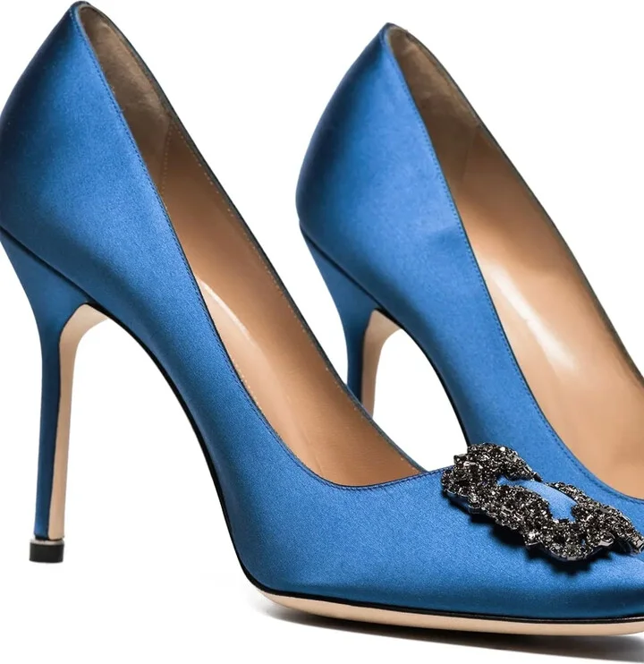 Hangisi 105mm appliqué pumps - Image 4